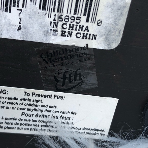 Winter Holiday tape candle holder - Picture 8 of 12